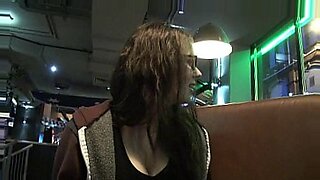 blonde mature fucks her young friend in the restaurant hot video