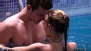 hidden camera underwater at a swimming pool