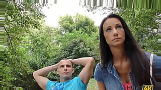 two girls and guys sex outdoor